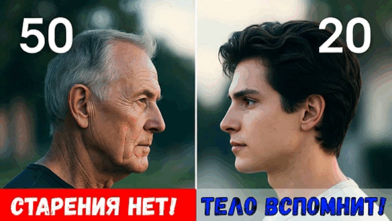 Код вечной молодости: Как «взломать» старение и вернуть себе 20 лет?