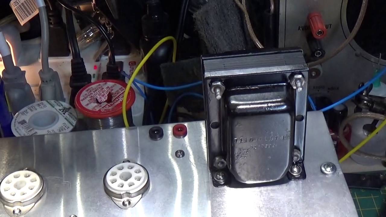 Lets Build a Guitar Amplifier - Part 4 - Output transformer mistake and explination