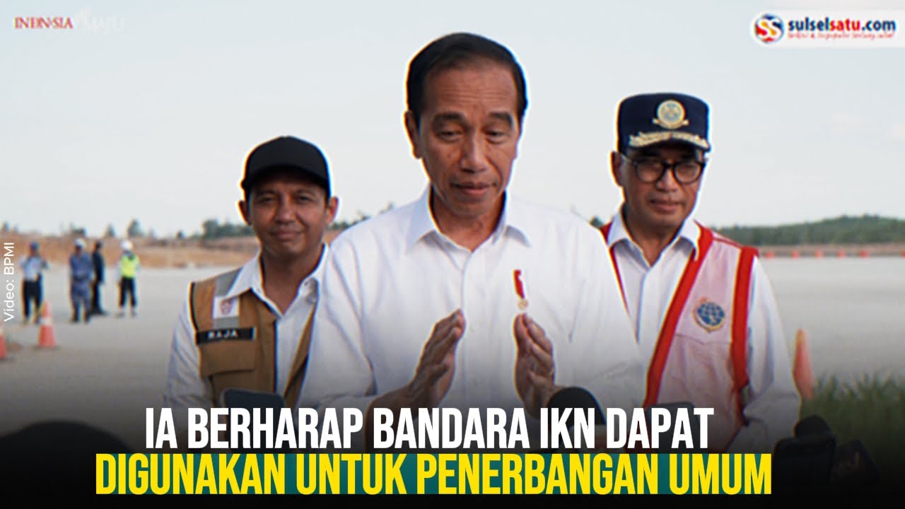 Pesawat Kepresidenan RJ85 Mendarat Perdana di Bandara IKN