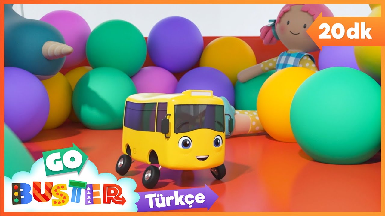 Buster Oyuncak Makinesinde! 🔫 | Go Buster Türkçe - Çocuk Çizgi Filmleri
