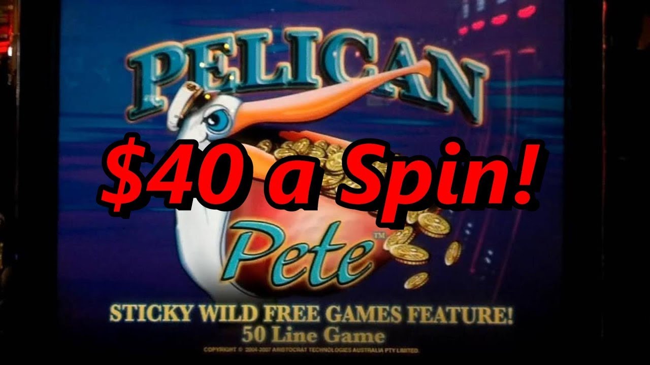 Pelican Pete Slot High Limit Slot Play - J4F Slots
