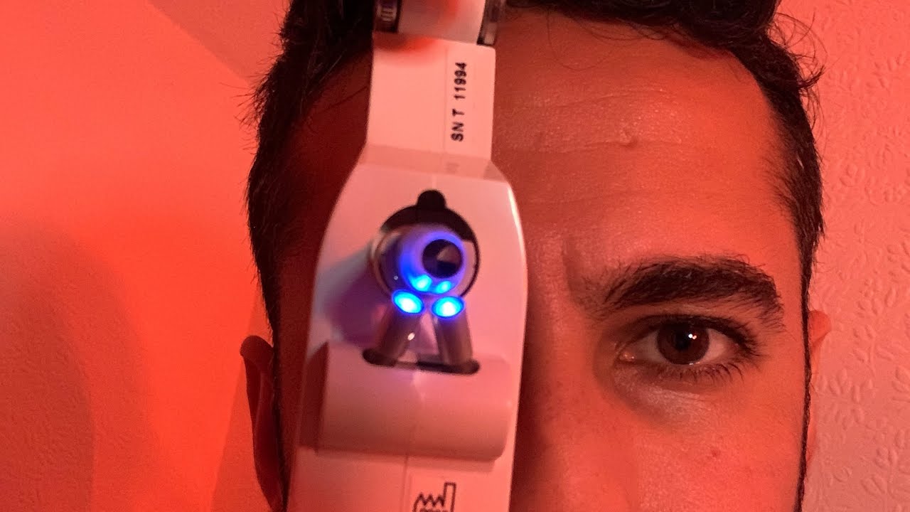 Тест АСМР на глазное давление (без воздуха) #шорты