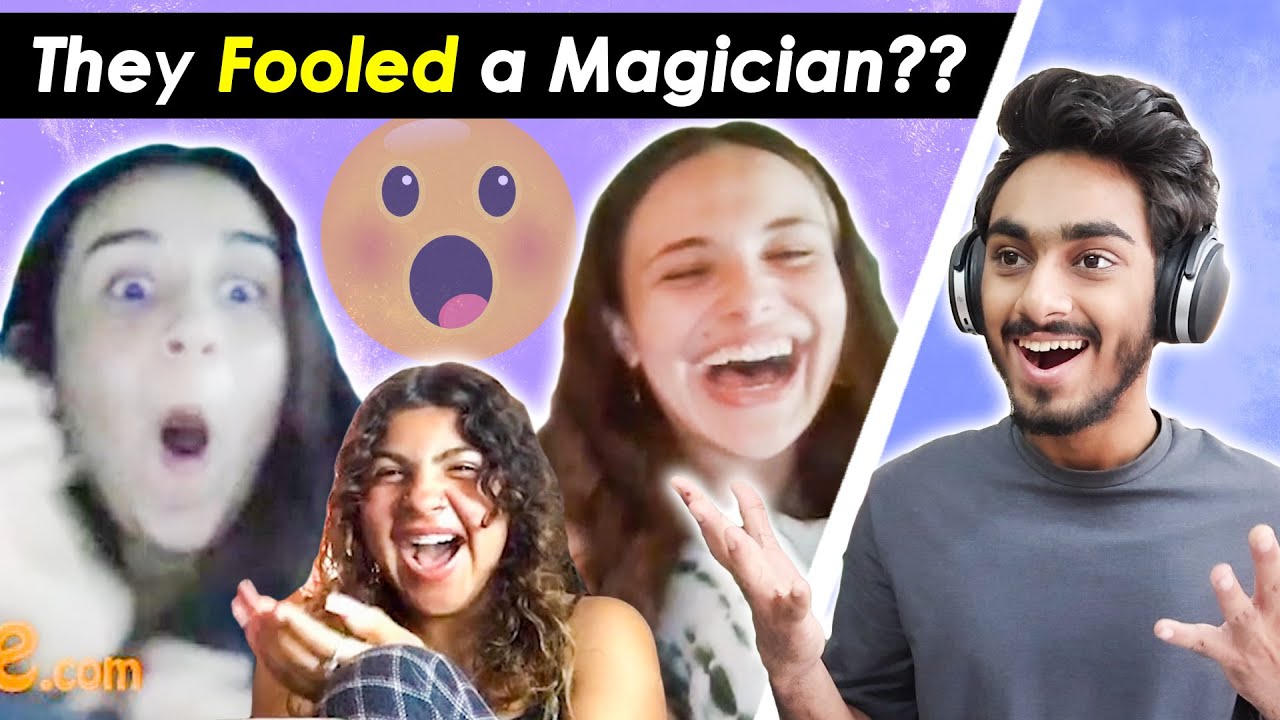 OMEGLE but they freak me out with their magic! | Indian Magician on OMEGLE