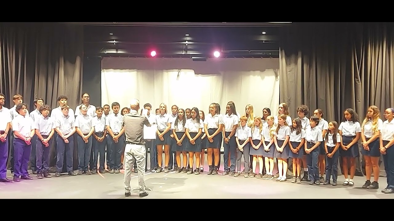 St Ignatius Catholic School Choir Inception Gold at NCFA 2024