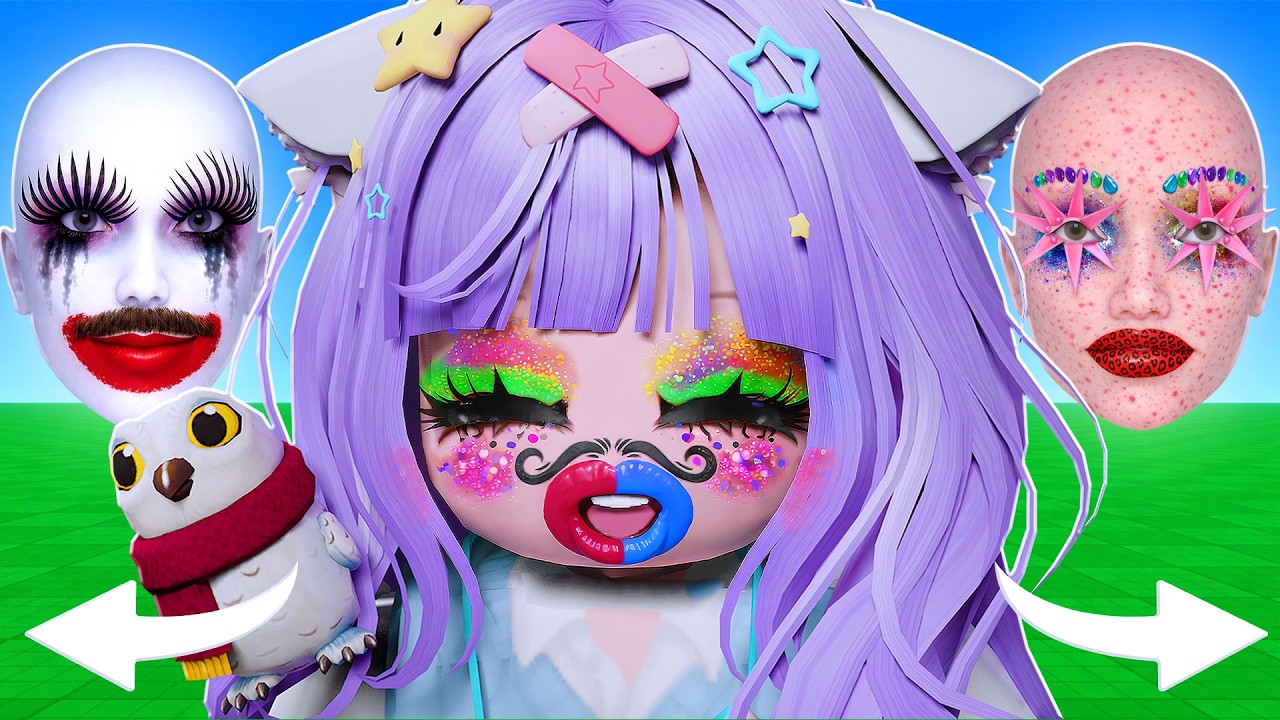 ТЕСТИРУЕМ МАКИЯЖ В РОБЛОКСЕ!