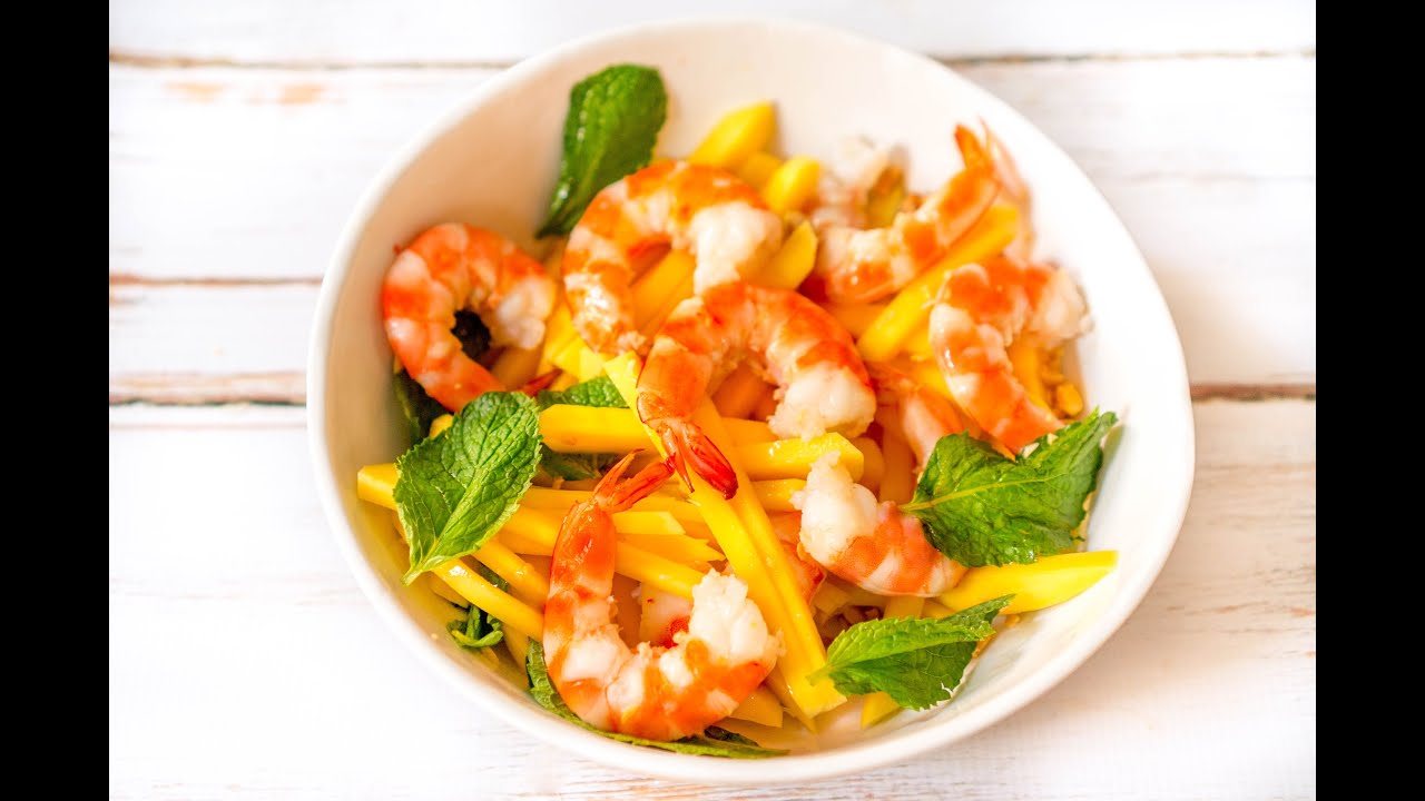 Vietnamese Shrimp Mango Salad