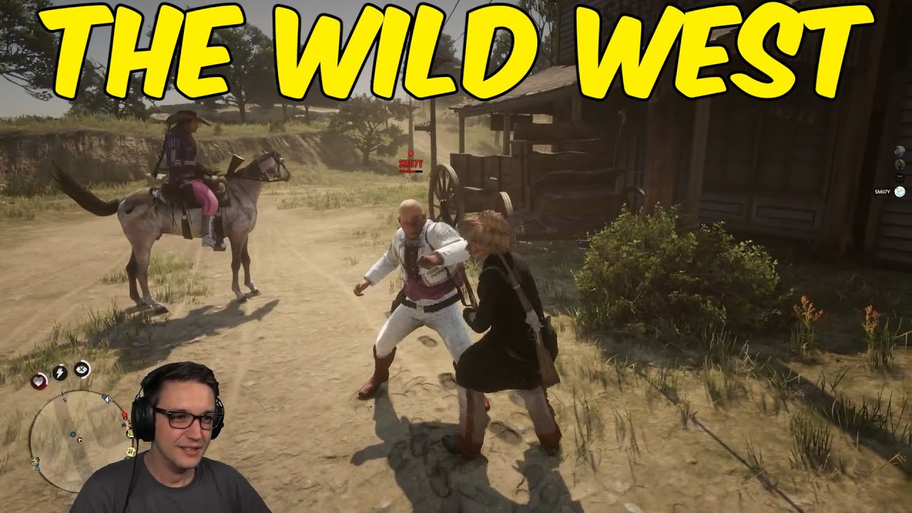 Онлайн-ковбои устраивают бесчинства (RDR2 Online)
