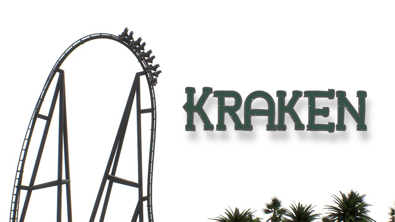 Kraken | Intamin LSM Swing Launch | No Limits 2
