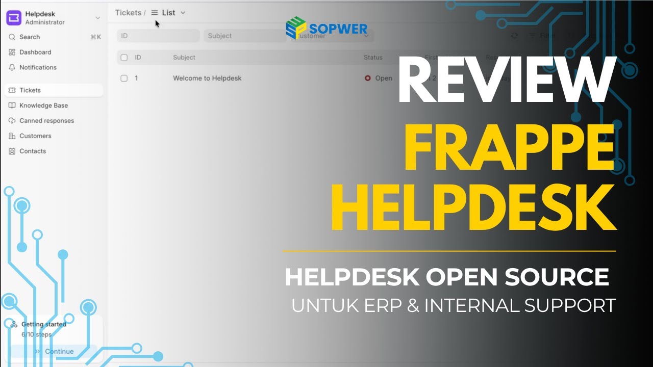 [Review] Kelola Keluhan Pelanggan atau Internal dengan Sistem Ticketing menggunakan Frappe Helpdesk