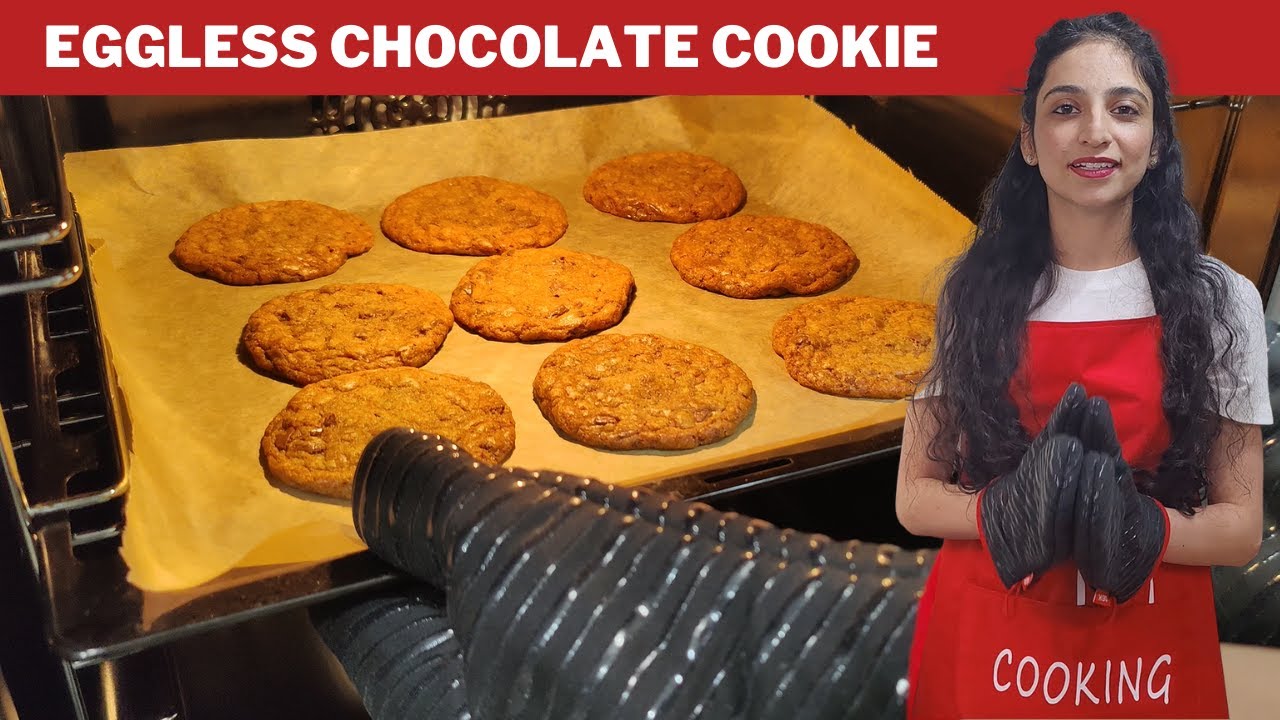 Eggless chocolate cookie | बिना अंडे के चॉकलेट कुकी | Cookie recipe| Hindi Audio [English subtitles]