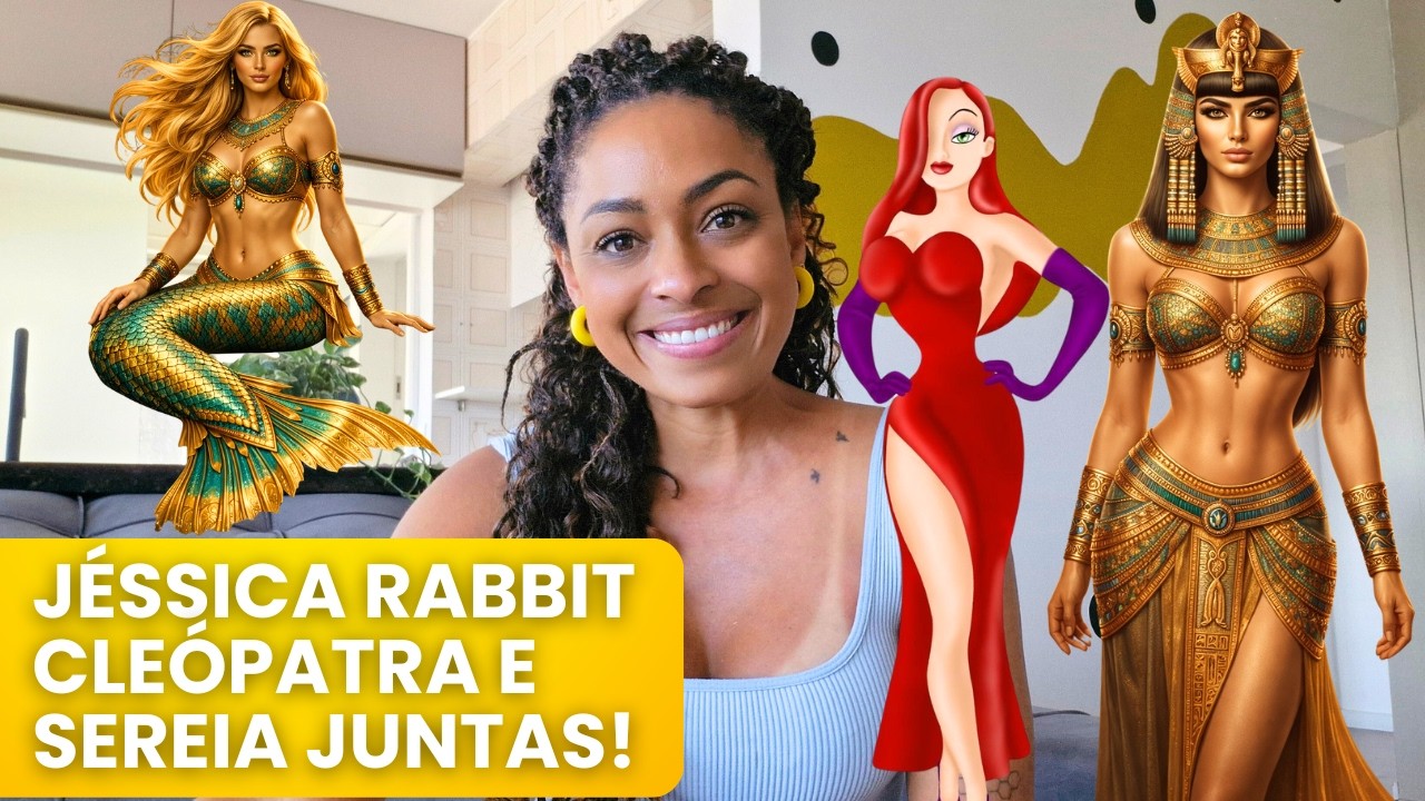 MAGNETISMO PURO! Jéssica RABBIT, SEREIA e CLEÓPATRA JUNTAS! | Arquétipo na Prática