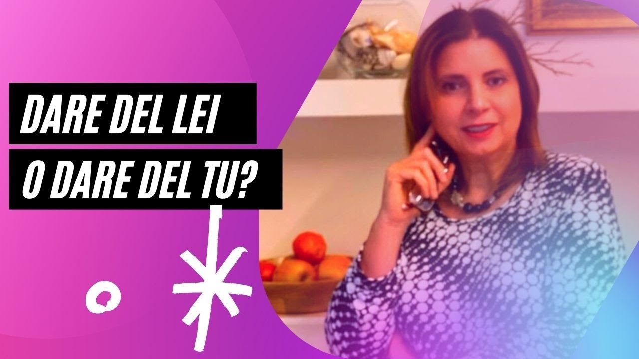 Dare del lei o dare del tu, rispetto o insulto?