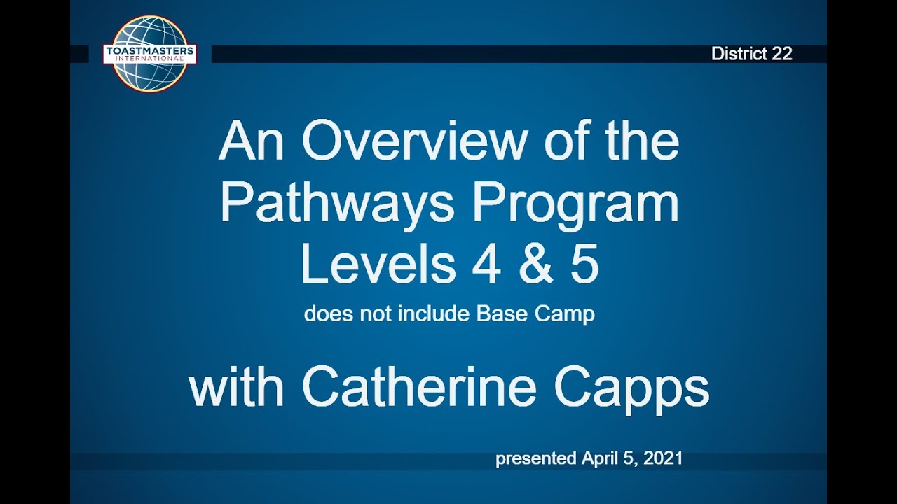 Pathways - A Look at Levels 4 and 5