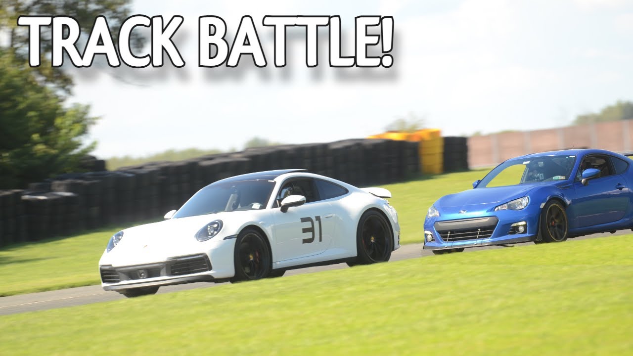 992 Carrera S против Subaru BRZ! | ТРЕКОВЫЙ ДЕНЬ ОТ ГЛАВНОГО ВИДЕНИЯ НА NJMP LIGHTNING
