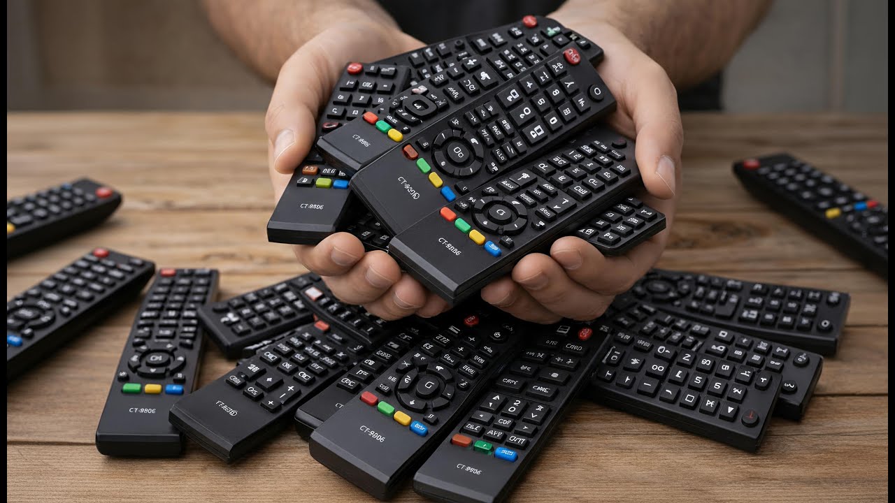 I Made a TV Remote That Works Without Any Battery