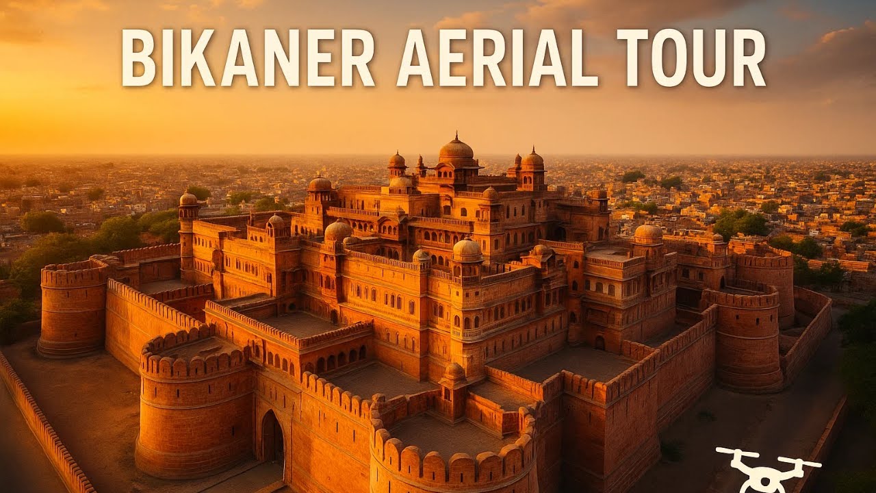 Bikaner Drone Virtual Tour: Majestic Rajasthan Aerials