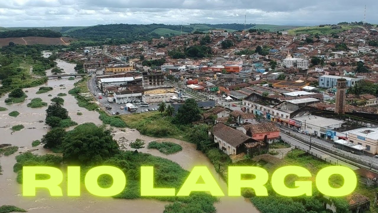 [ RIO LARGO ALAGOAS BRASIL EM 4K ] VENHA CONHECER 🌎⭐️