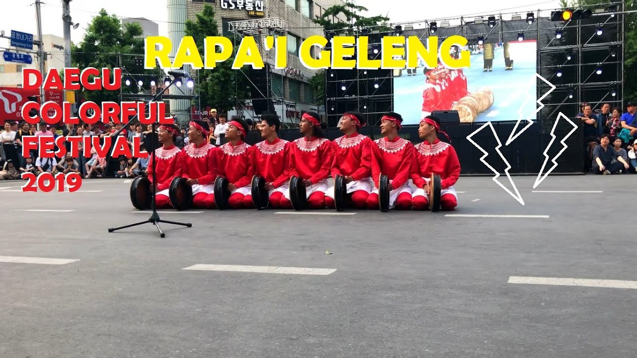 RAMPOE UGM - Rapa'i Geleng in Daegu Colorful Festival 2019, South Korea