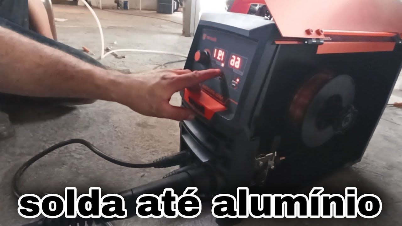 ESSA SOLDA ATÉ ALUMINÍO - Review Máquina de solda pulsada (MIG 250DM)
