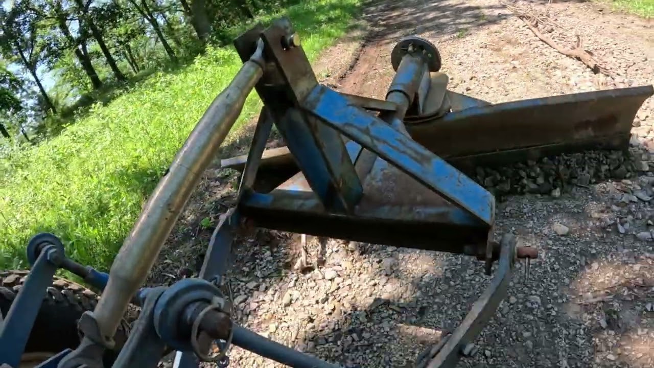Drive is getting rough  Can the little tractor handle it