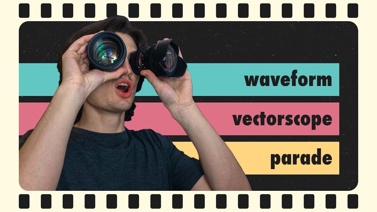 cosa sono l'istogramma, waveform, parade e vectorscope