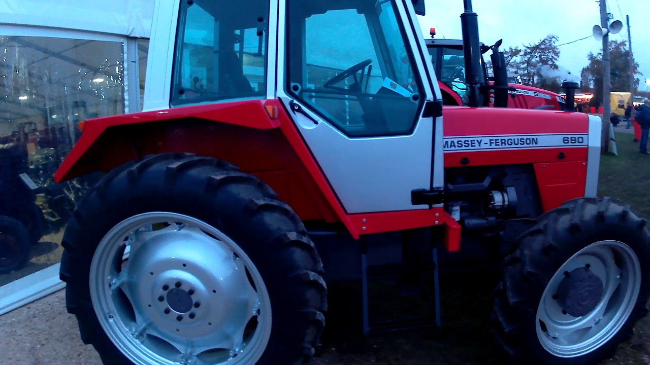 1983 Massey Ferguson 690 4.1 Litre 4-Cyl Diesel Tractor (80 HP)