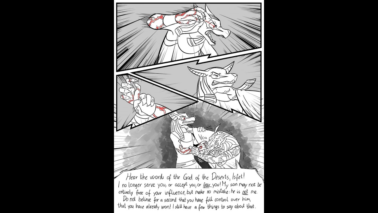 Tutenstein  - Banished By Mistake Fic Epilogue Comic  #tutenstein #anubis