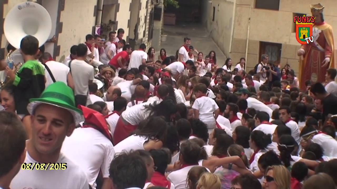 Tv Funes - 08/08/2015 -  Cohete y Pasacalles