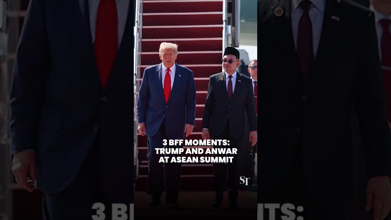 Лучшие друзья: Трамп и Анвар тепло пообщались на саммите АСЕАН