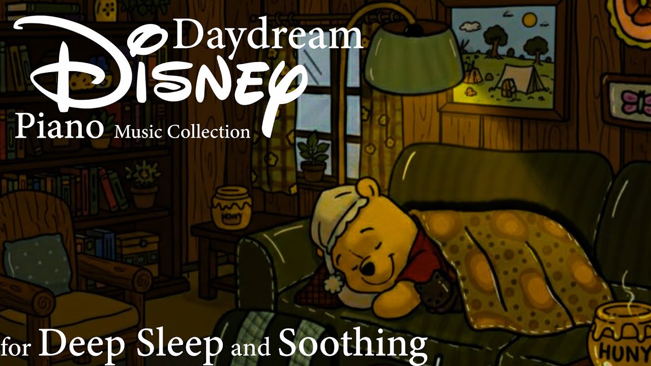 🔴 LIVE | Pooh’s Daydream Piano 🧸✨ Disney Sleep Music for Deep Rest & Gentle Dreams