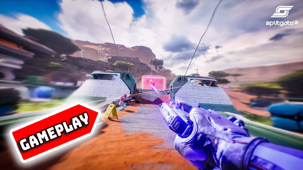 SPLITGATE 2 ALPHA GAMEPLAY
