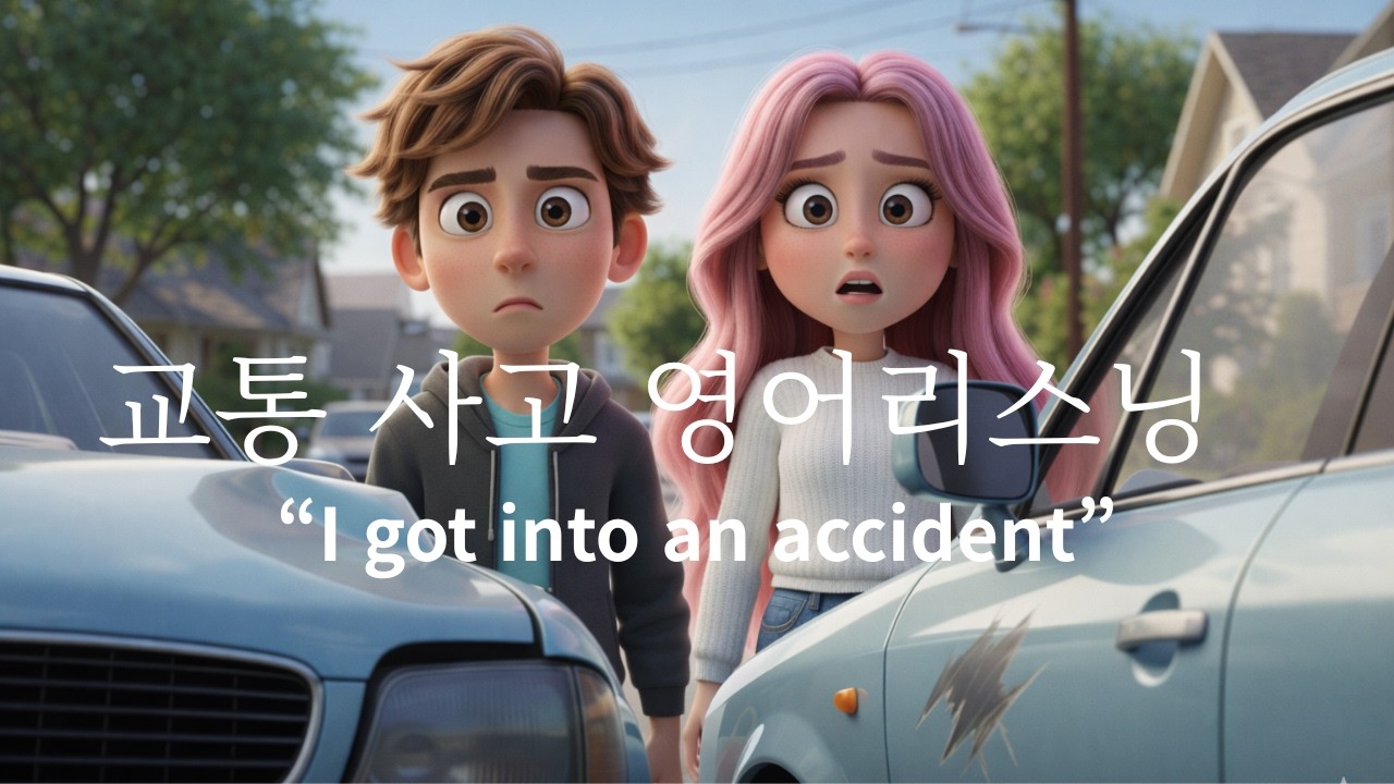 🚗 교통사고 났을 때 영어리스닝 | 오늘도 틀어놓는 영어
