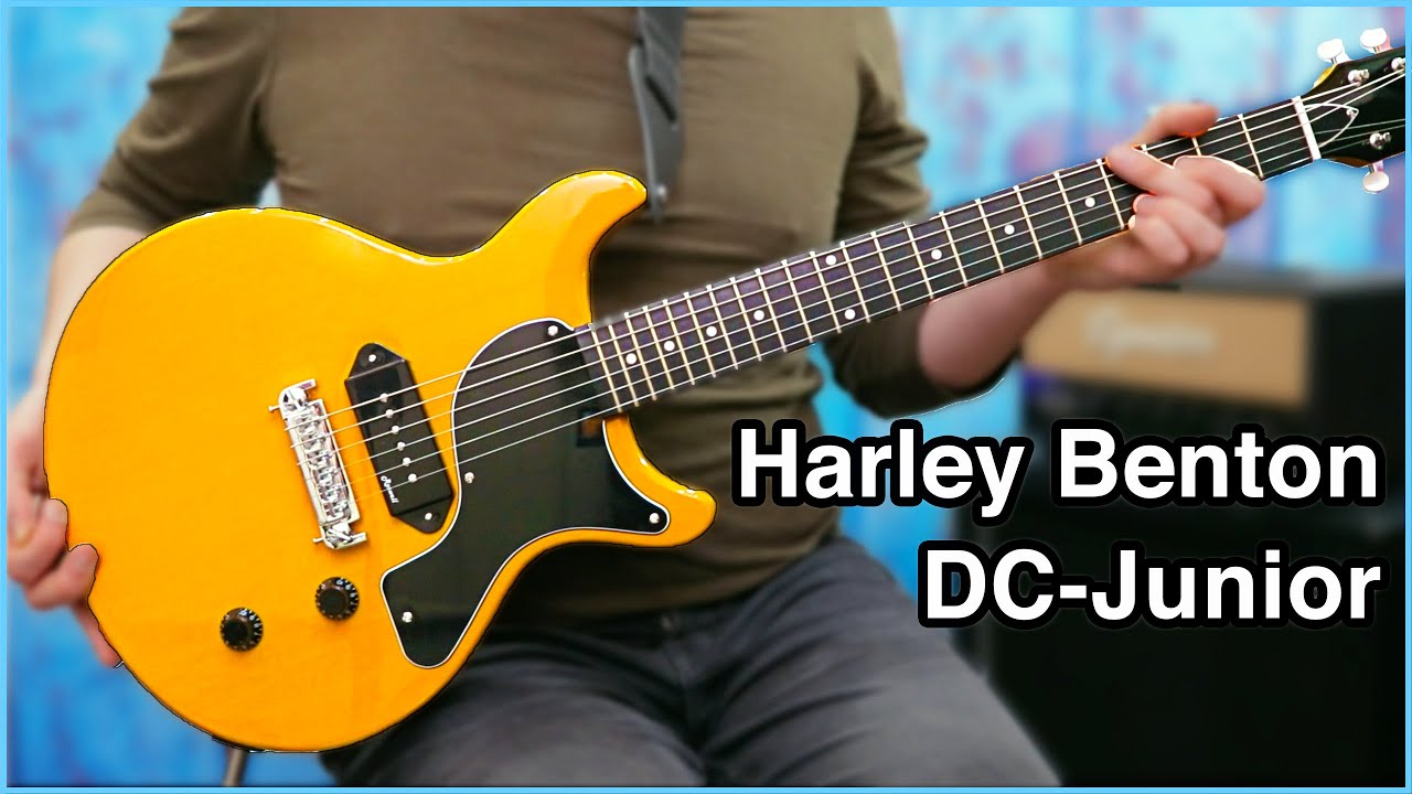 Harley Benton DC-Junior TV Yellow - Double Cut Les Paul for $184