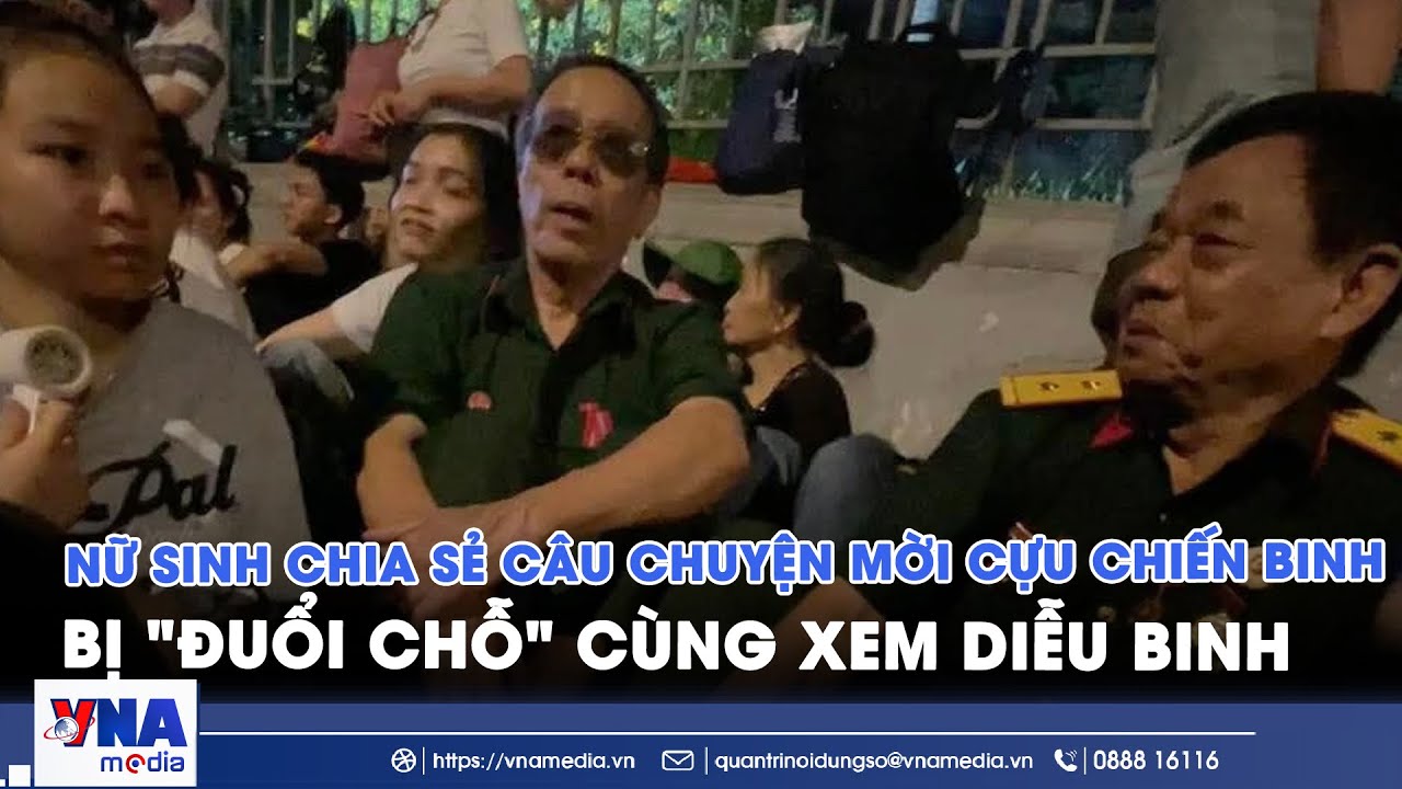 Ấm lòng; Nữ sinh ‘nhân văn’ mời cựu chiến binh bị 