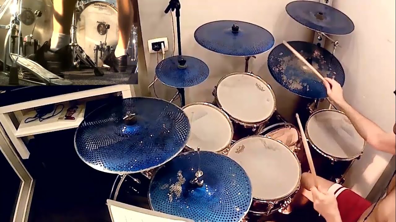 Luca Turilli - Kings of the Nordic Twilight (drum cover by Fabio Mancinelli)