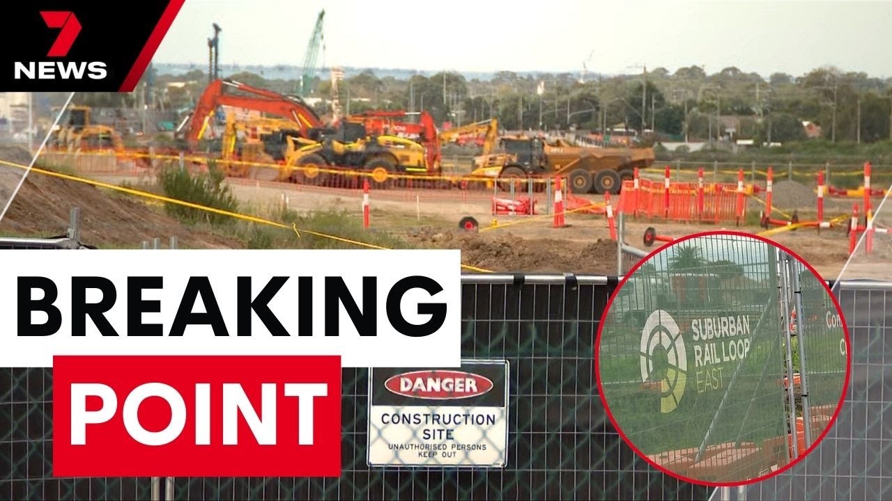 Suburban Rail Loop construction works are driving Heatherton residents to breaking point | 7NEWS