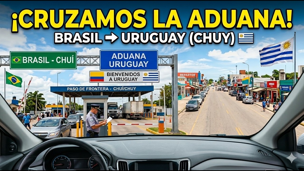 Cruzamos la Aduana Brasil - Uruguay