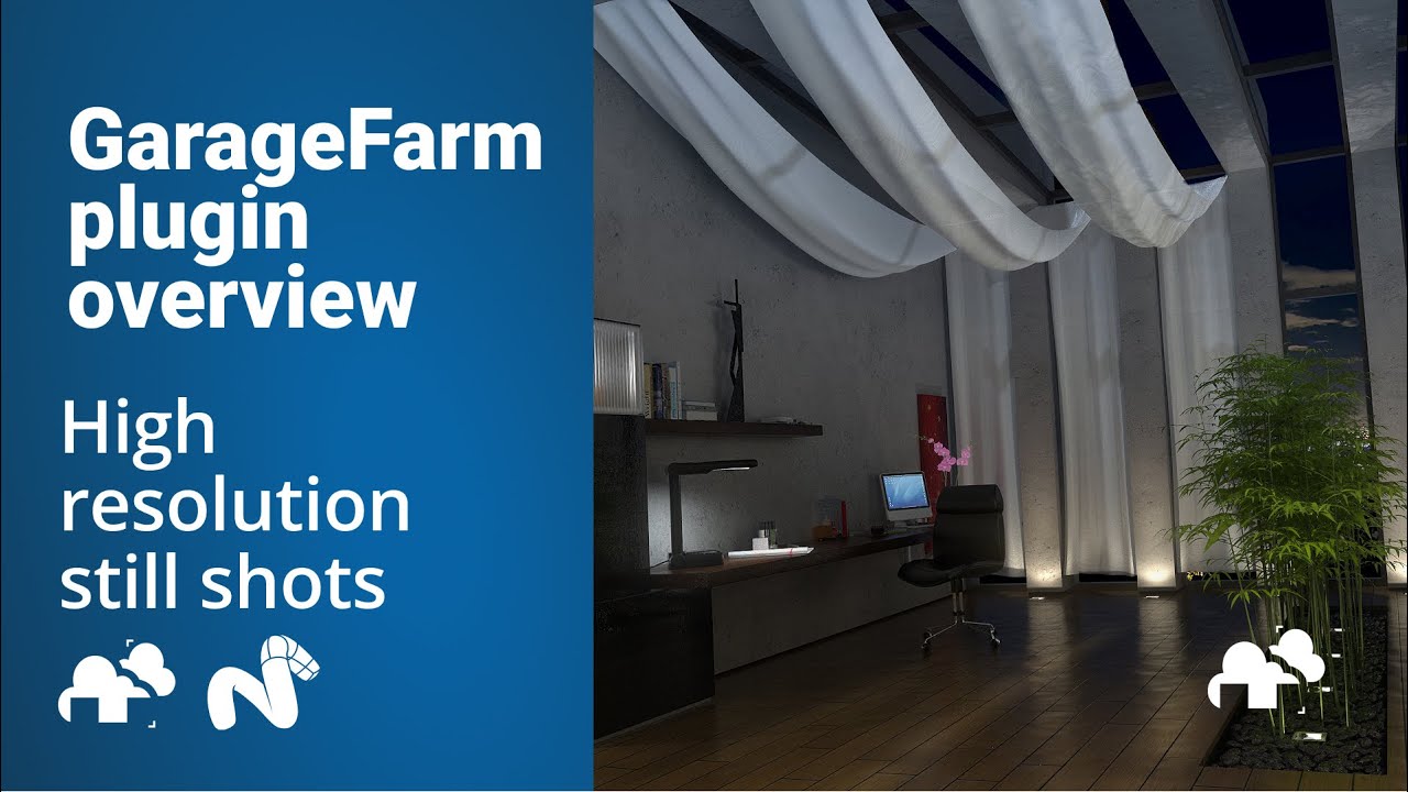 GarageFarm.NET | Modo | High resolution still shots | Plugin tutorial