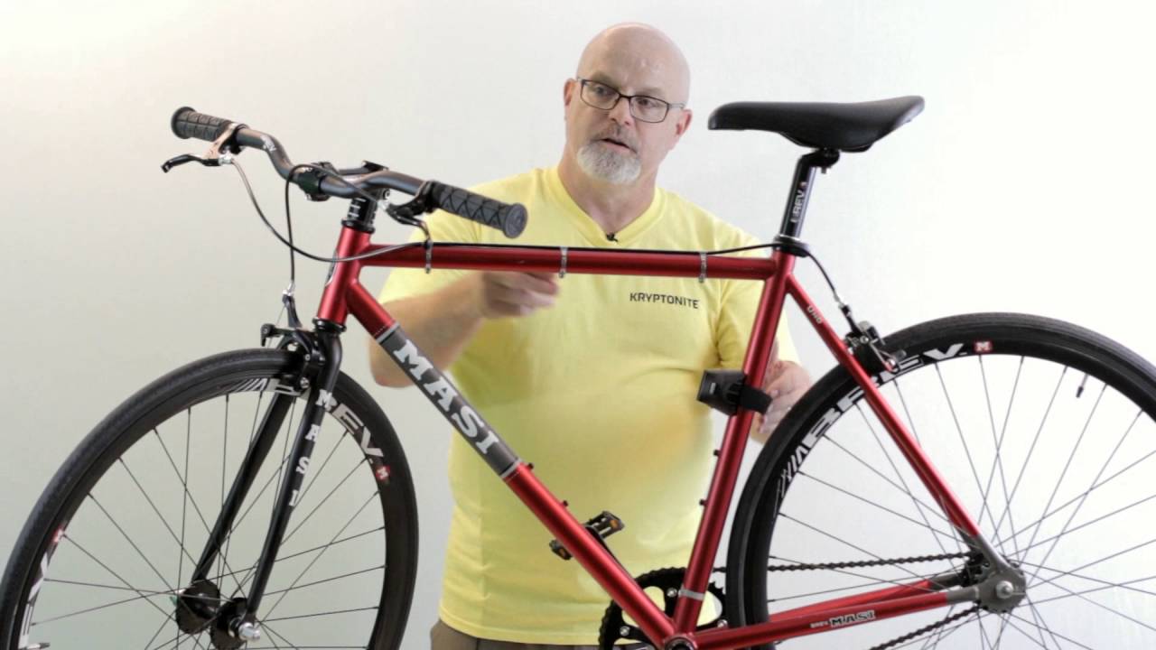 Nouveaux-Installation du support U Transit Flex Frame Kryptonite