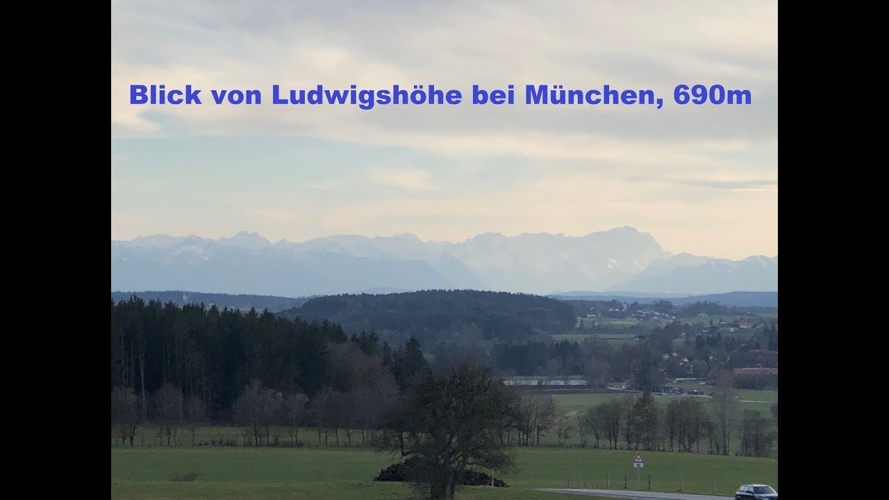 Ausflug Ludwigshöhe bei München (690m)
