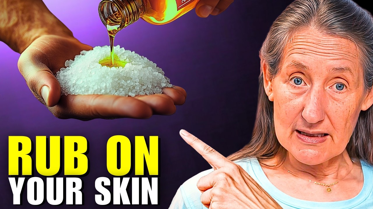 Rub Celtic Salt With This Oil: Anti-Aging Secret Big Pharma Hid from You! | Barbara O’Neill