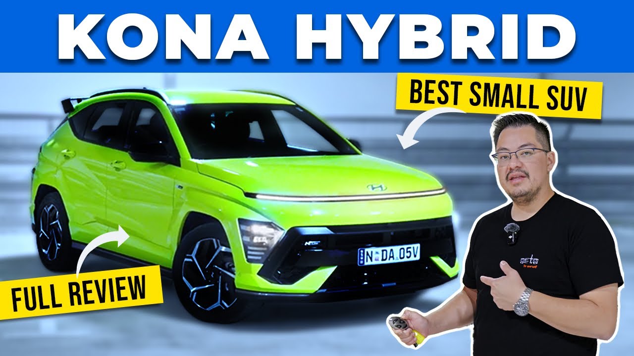 2024 Hyundai Kona Hybrid Premium N Line — лучший гибридный компактный внедорожник!