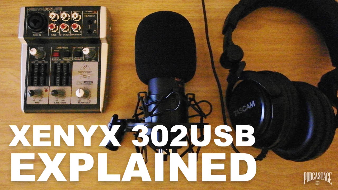 Behringer Xenyx 302USB Mixer Review / Test / Explained