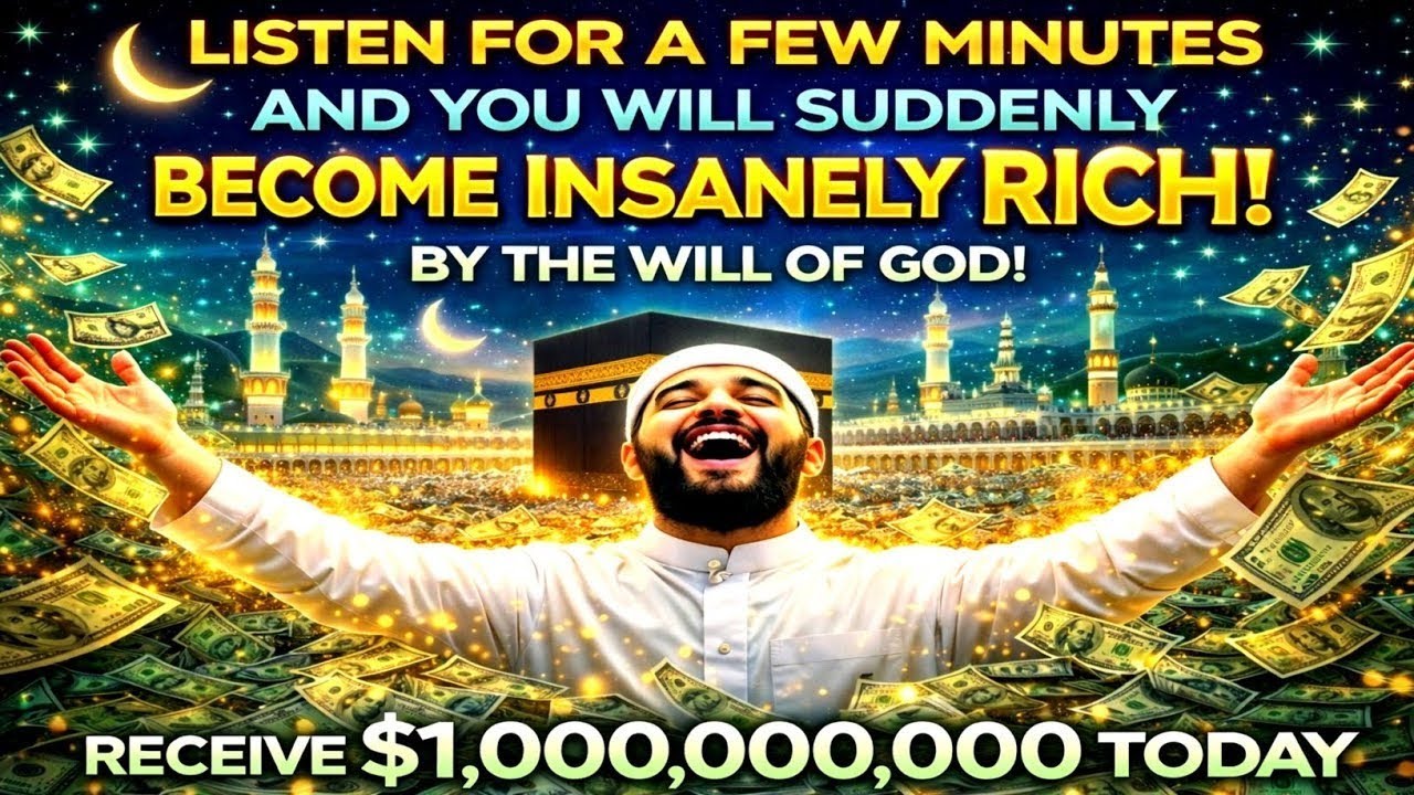 AFTER 2 MINUTES YOU WILL RECEIVE A LOT OF MONEY – DUA FOR RIZQ AND WEALTH – DUA FOR RIZQ IMMEDIATELY