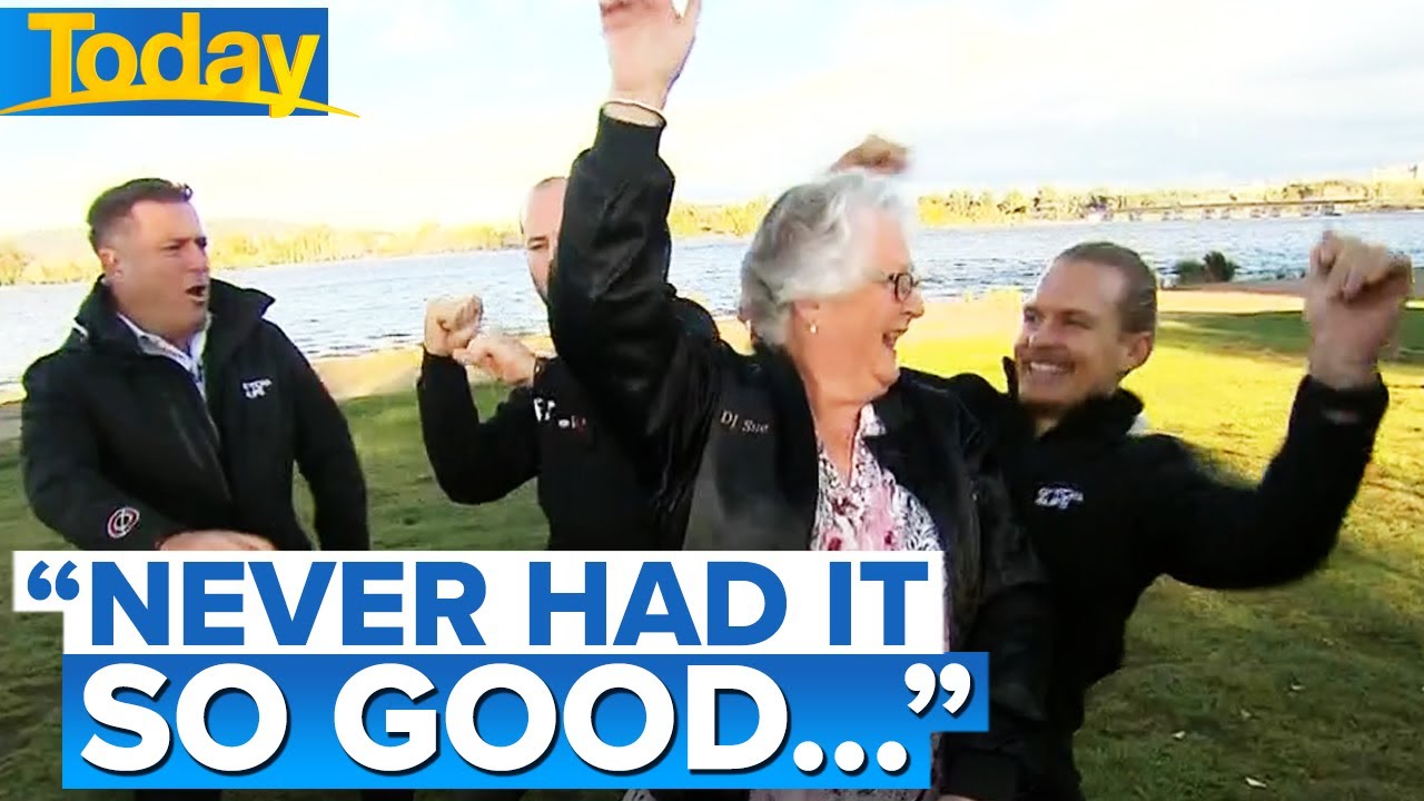 Karl stunned as radio hosts get down with granny DJ | Today Show Australia