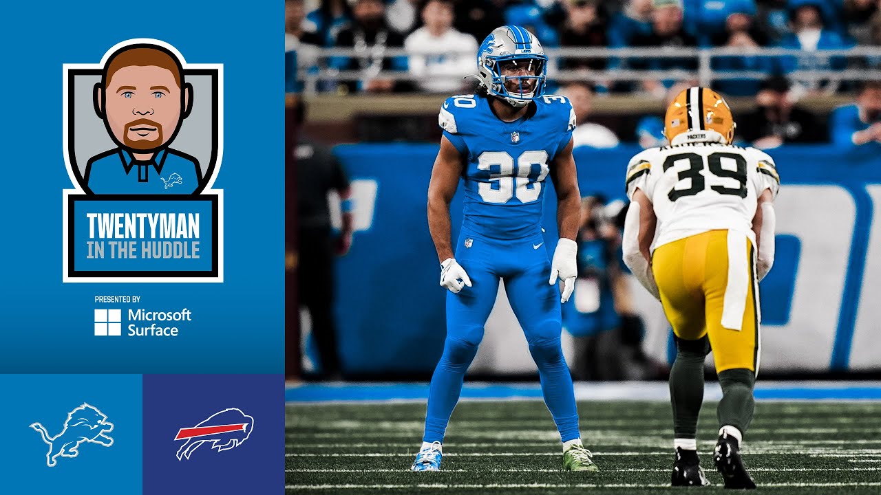 Lions vs. Bills Week 15 Preview | Twentyman in the Huddle