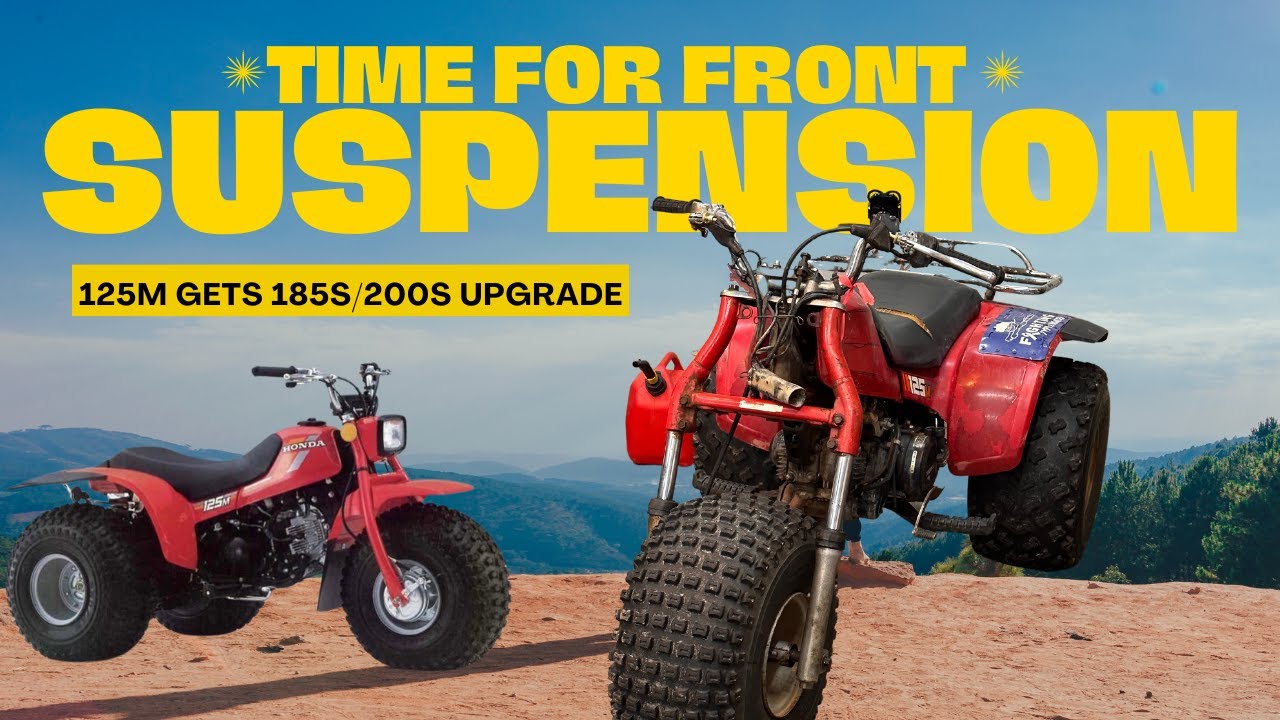 1985 Honda ATC 125M with OEM Front Suspension