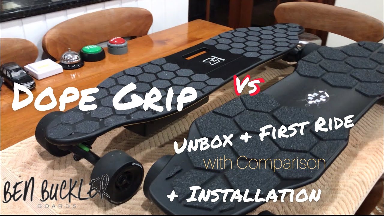 Dope Grip Unbox & First Ride bonus Full Installation and Comparison Hex - Vlog No.165