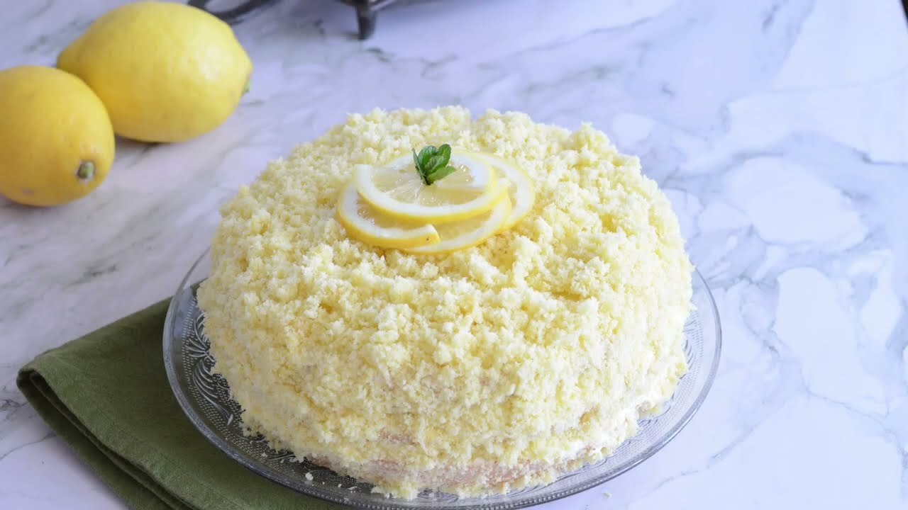 “Torta Mimosa Senza Glutine e Lattosio 🍋 Soffice, Alta e Facilissima!”