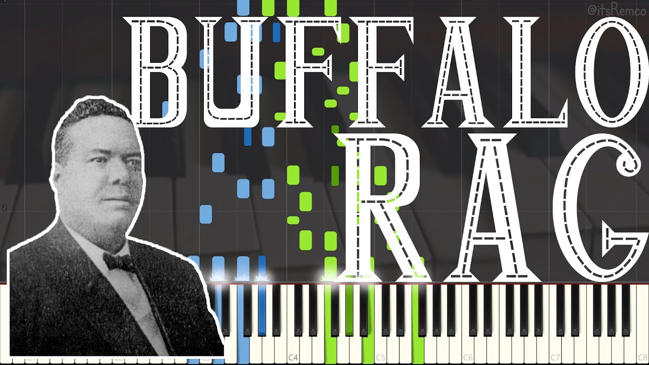 Tom Turpin - Buffalo Rag 1904 (Ragtime Piano Synthesia)